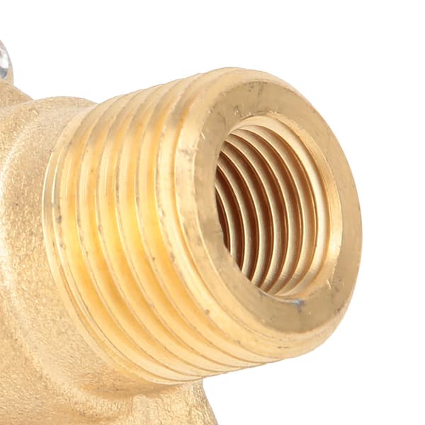 1/2\" NC Mässing Magnetventil AC220V Vatteninlopp Elektromagnetisk Strömbrytare
