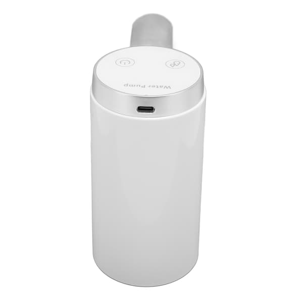 5 Gallon Jug Vattenpump Vikbar Mun LED-display Bärbar Vattendispenser för Hem Sovsal Kontor Utomhus