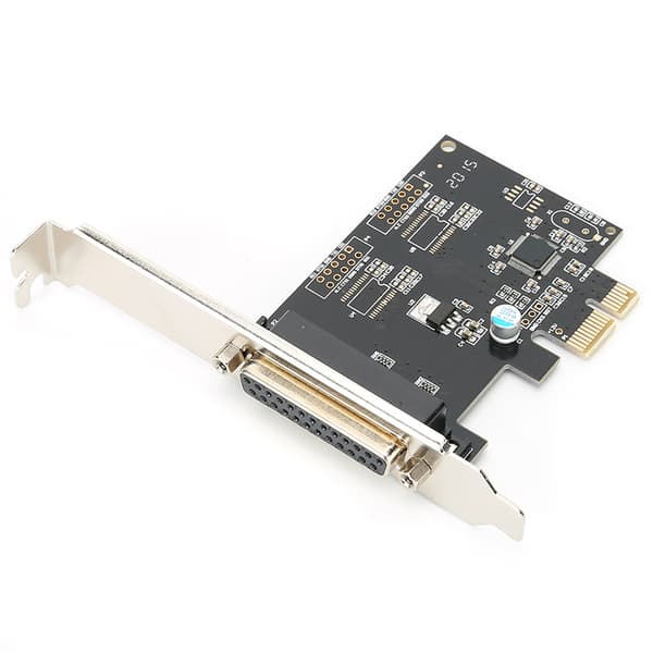 PCIE til parallelportkort Printport LPT PCI-E LPT printerkortadapter DB25