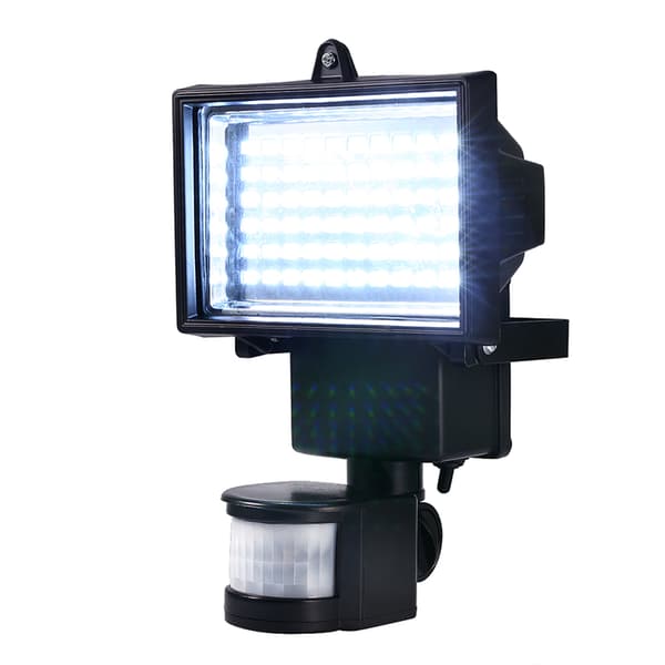60 LED Rörelsesensorlampa Soldriven Utomhus Trädgård Säkerhetsvägg