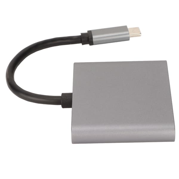 USB C till HD Multimedia Interface Hub stöder 4K 60HZ USB C till dubbel HD Multimedia Interface-adapter