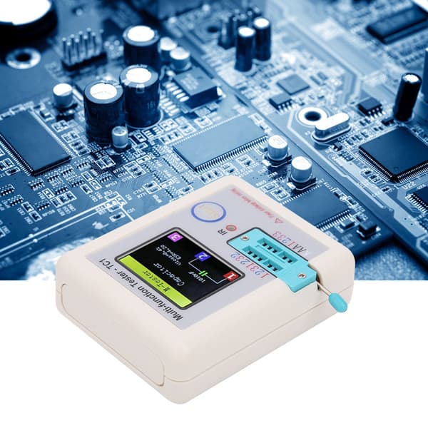 Multifunktionel Transistor Tester 1.8in TFT Display Skærm LCR‑TC1 til Kondensator Dioder