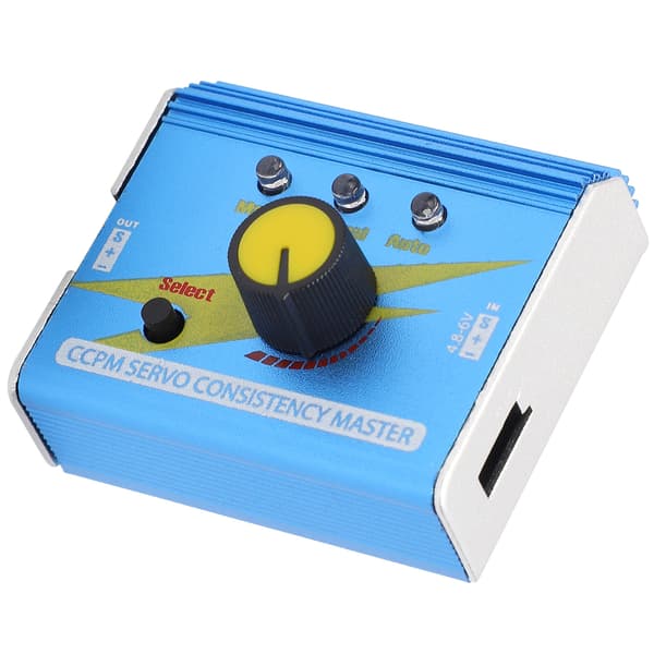 RC Servo Tester CCPM Consistency Checker, 3-läges LED-indikator för RC-flygplan