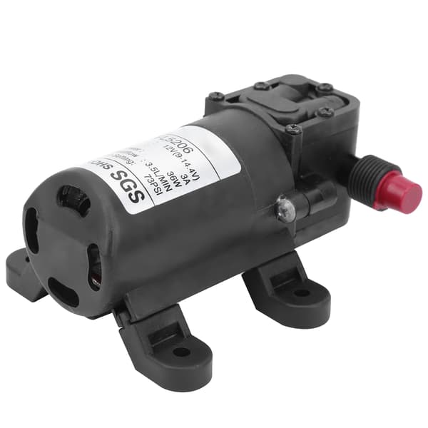 Membranpump Micro DC 12V 36W 73PSI 3.5L/MIN G1/2in Hydrauliska Delar