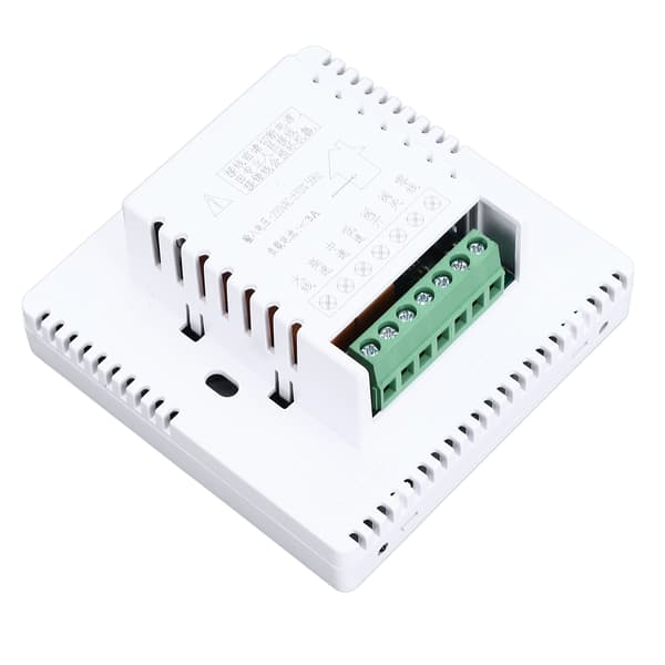 Digital termostat PC ABS-hölje Knappkontroll NTC-sensor LCD-display Hotelltermostat för luftkonditionering