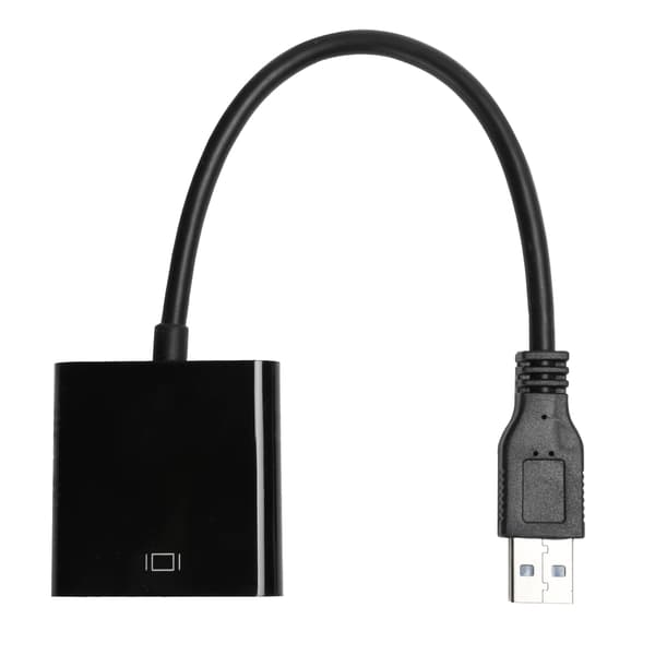 USB 3.0 til VGA-adapterkabel 1920x1080 Audio Video Converter 5.0Gbps til Windows 7/8/10