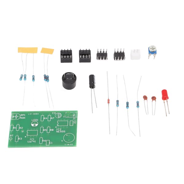 Temperatursummerkit PCB-kort Termistor Temp Larmmodul DIY Praktiska Träningsdelar