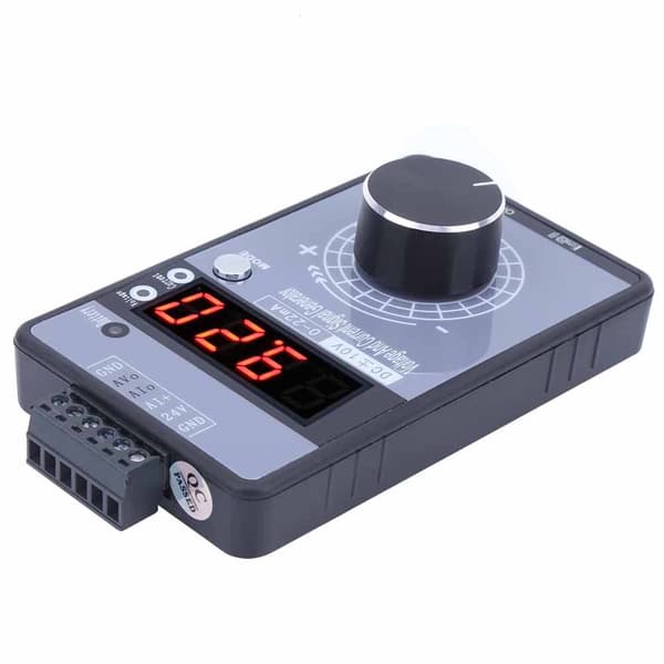 Håndholdt 0-10V 0-22mA Digital Spændingsstrøm Signalgenerator Transmitter Analog Simulator