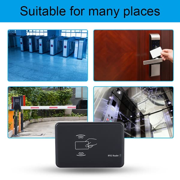 125Khz USB RFID-læser/-skriver Kontaktløs Nærhedssensor Smart ID-kortlæser