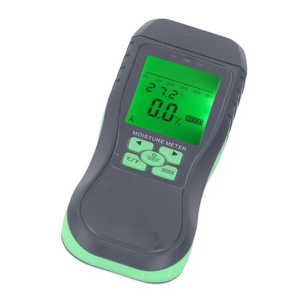 Træfugtighedsmåler Digital LCD-display Fugtdetektor Tester til Træ