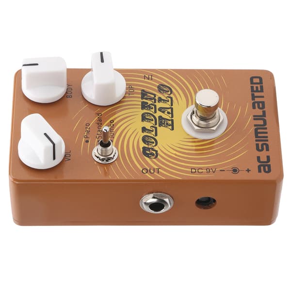 AC Analog Pedal Elektrisk Guitar Effekt Dele 3 Tilstande Musikinstrument Tilbehør