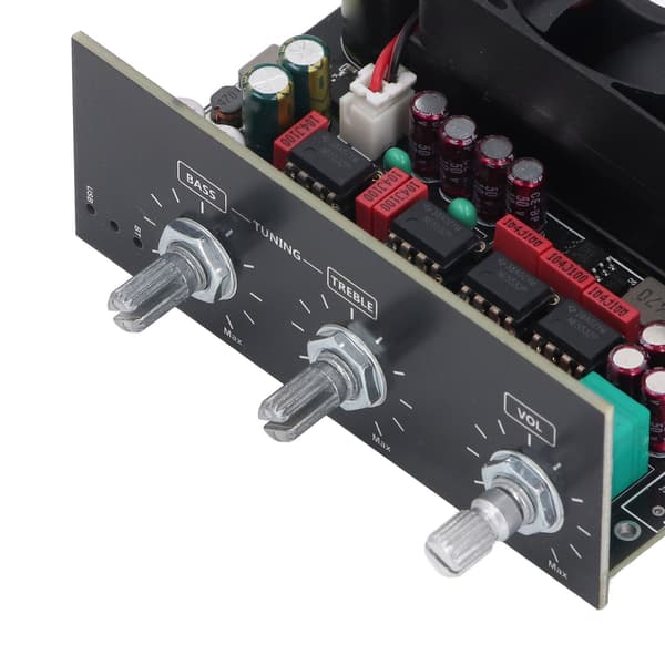 Bluetooth 5.2 Stereo Förstärkarkort 220W 2-kanals AUX HiFi Effektförstärkarmodul