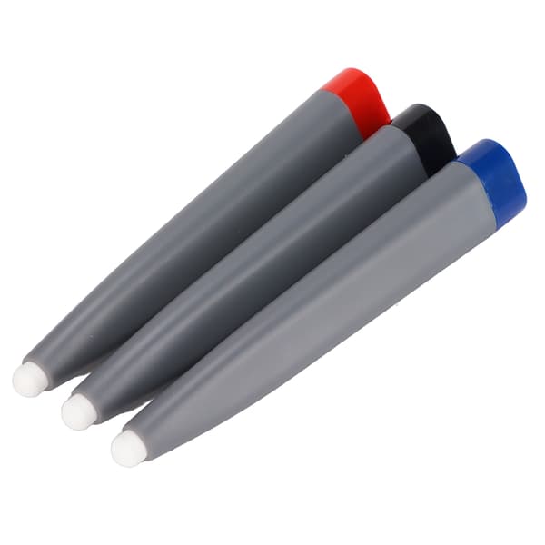 3 stk. touchskærmspen holdbart ABS-materiale bred anvendelse infrarød tablet-stylus til whiteboard multimedieskærm