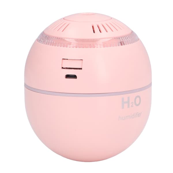 DC 5V/1A 120ML USB Luftfuktare 2 Växeljustering Aromaterapi Eterisk Oljediffusor Rosa