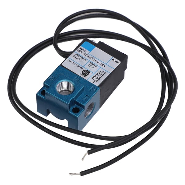 24V Pneumatisk Magnetventil, 6mm Högfrekvent Luftkontroll, 24V DC Elektrisk Ställdon