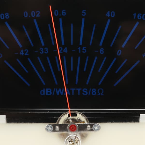 P-134-BGB-S0416 Højpræcisions VU-meter Pointer Forstærker Panel Tilbehør, Sort