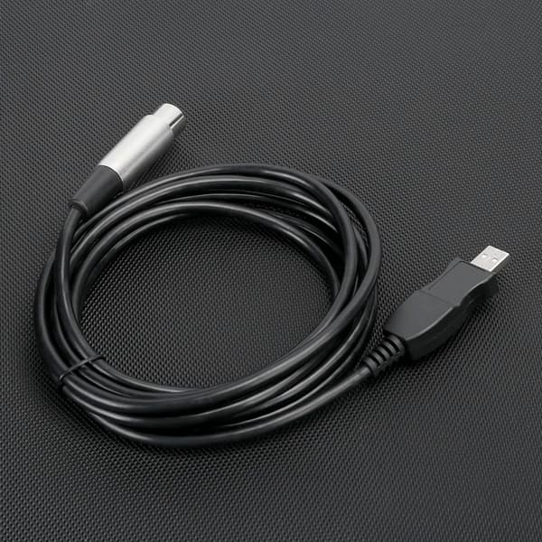 Mikrofon Mic Link Kabel Adapter USB til XLR Mikrofon Link Kabel Ledning 3 Meter