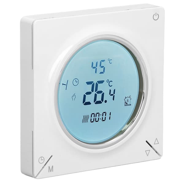 Smart Termostat Hurtig Respons Pålidelig Sensor Anti-Interferens LCD-skærm til Hjemmet