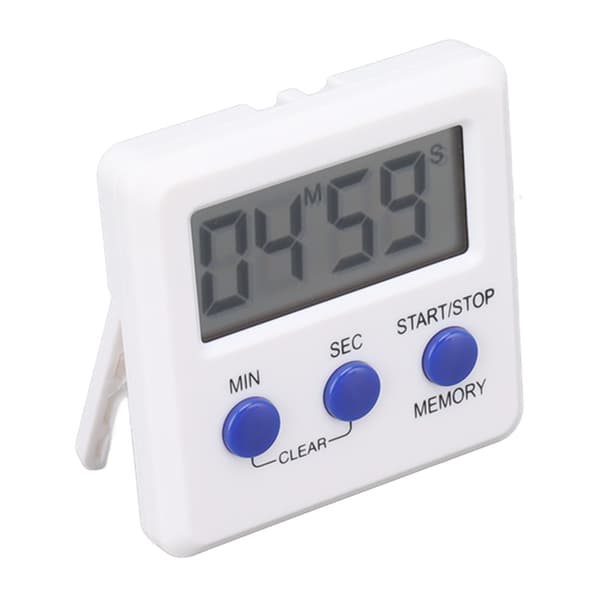 Digital Timer Inlärning Sport Elektronisk Timer Enkel Timer för Hem Kök Träning Lekstund