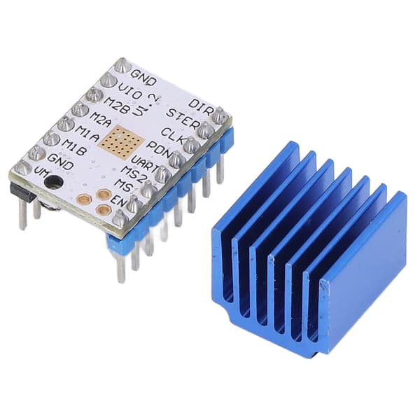 TMC2208 V1.2 Stepper Motor Driver Modul, 1.4A 3D Printer Controller Board, Plastik Hus, til DIY Printer Dele