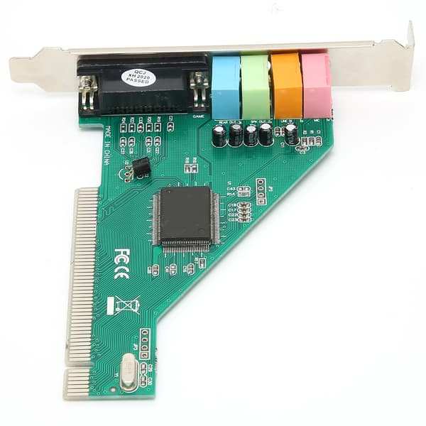 PCI lydkort 120dB Duplex afspilning computertilbehør med 4 kanaler til Windows 98 8738