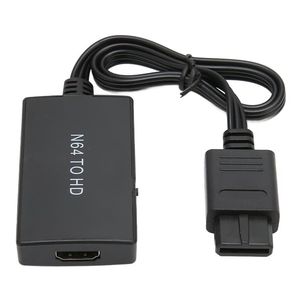 Til N64 til HD Multimedia Interface-konverter understøtter 720P 1080P skiftende Full HD-videoadapter til N64-visningstilstand