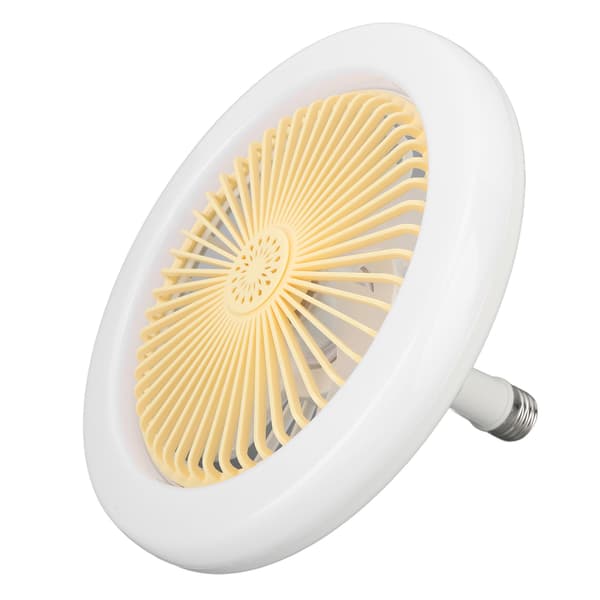 30W Lysventilator 9.8in Lille Aromaterapi Støjsvag Loftventilator Lys E27 LED Ventilatorlys 86‑265V