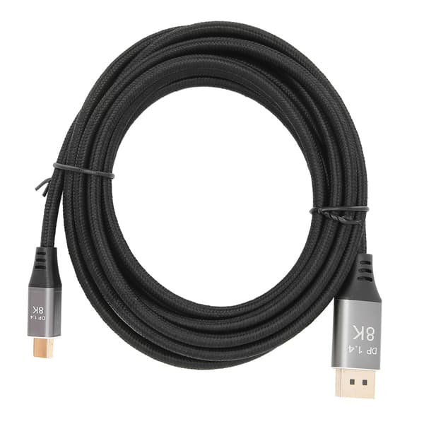 B0305-3 mini dp till DP-kabel 1.4 Version 8K Högupplöst Kabeladapter 3 Meter