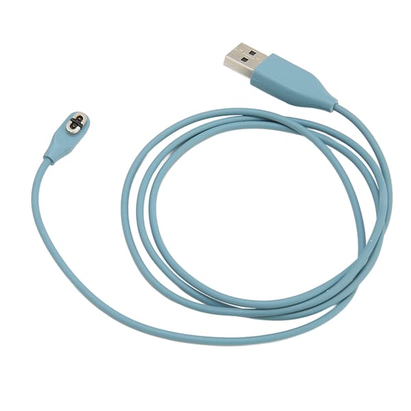 Bluetooth Headset Opladerkabel TPE USB Høretelefon Opladerledning til Aeropex AS800 Erstatning Blå