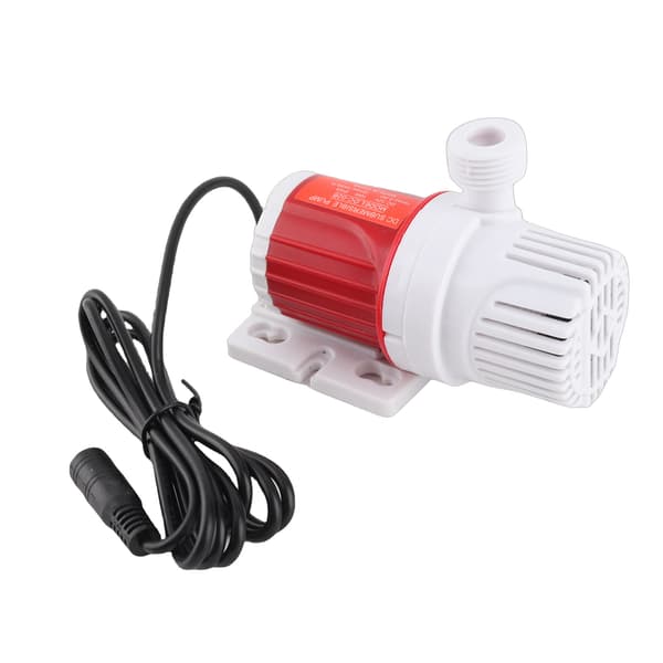 Borstlös dränkbar vattenpump Tyst DC12V 10W 3.3M lyfthöjd Mini Akvarium