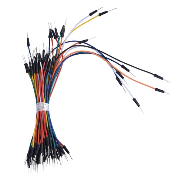 65 stk. Breadboard Protoboard Jumperledninger Loddefri Fleksibel Han-til-Han Kabelsæt