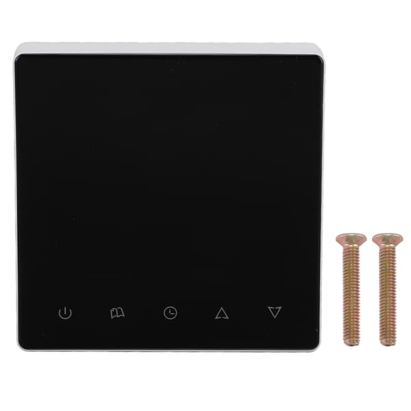Pekskärmstermostat Hem Hus Programmerbar Digital Intelligent Väggtemperaturregulator AC220V