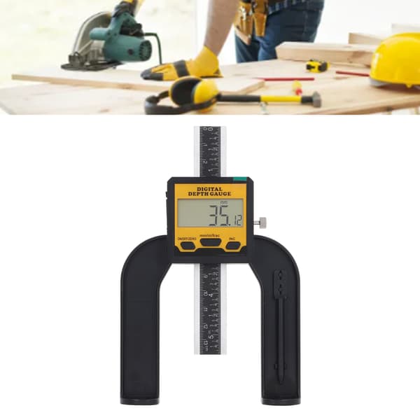 Digital Djupleksmätare 0-80mm Precision Elektronisk Djupleksok
