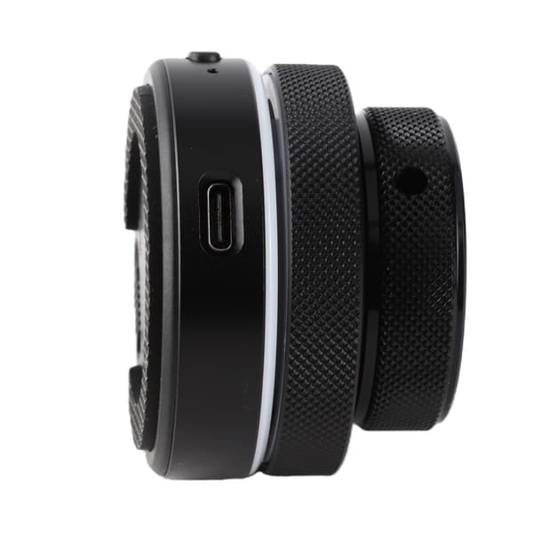 RGB drejeknap volumenkontrol med 2.4G Bluetooth USB-C kablet, sort, til Windows PC