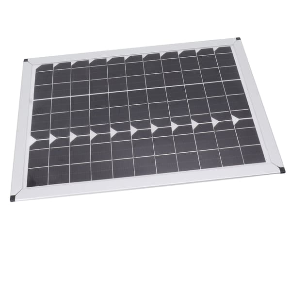 100W Solpanel Kit Monokrystallinsk Solcellemodul med Vandtæt 20A 12V 24V Controller til Bilcamping