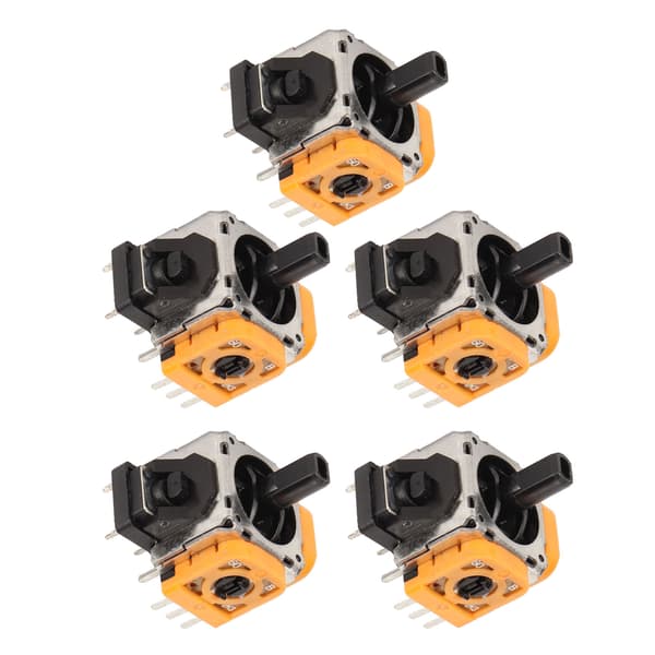 5 stk. analoge 3D-joysticks til PS5-controller 3D analog joystick-udskiftningsdel reparationssæt