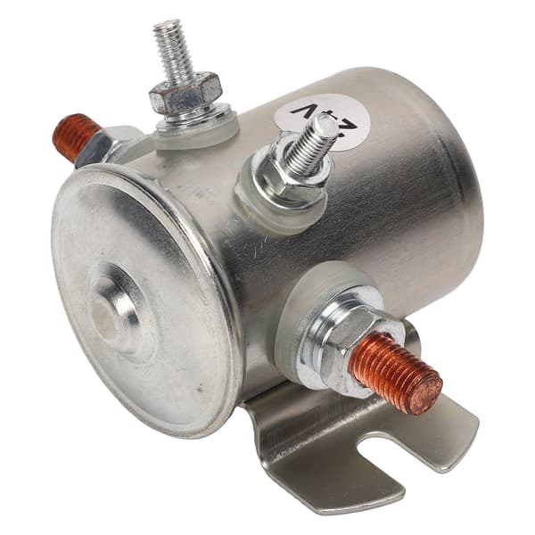 200A 24V Motorstartrelä 1114208 Dammtätt Startrelä Solenoid för Vinschar Båtar Golfbil