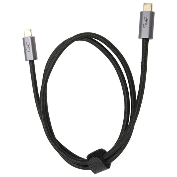 USB C 3.2 datakabel PD100W 8K60Hz Multifunktion USB C 20Gbps datakabel til mobiltelefoner tablets laptops 100cm/39.4in