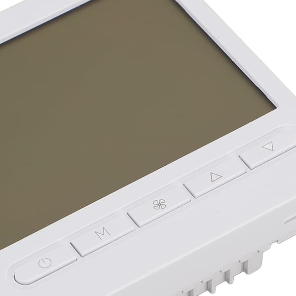 2 i 1 programmerbar termostat 3A 10A LCD smart temperaturregulator för luftkonditionering golvvärme