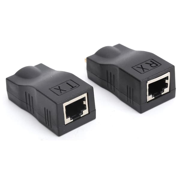 High Definition Multimedia Interface–RJ45-sovitinlaajennin verkkoliitin Cat5e Cat6