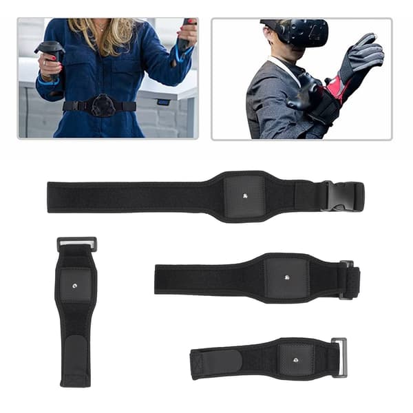 VR-spårningsbältessats Mångsidigt andningsbart VR-midjeband handledsrem pannband för HTC Vive-system