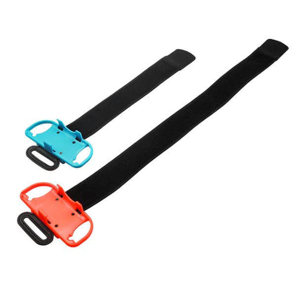 Justerbart elastiskt sportdansarmband benrem för Switch Joy Con speltillbehör