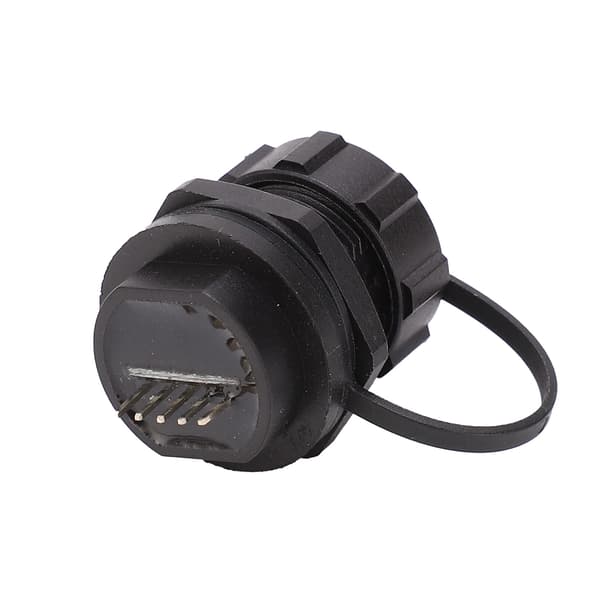 Vedenpitävä Micro USB Naarasliitin IP67 Piirilevymount takaliitin E10MCTF1F