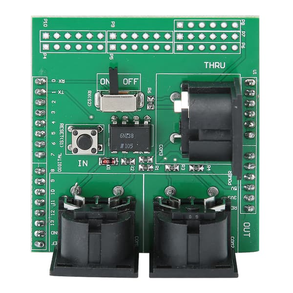MIDI Shield Breakout Board för Arduino Digital R3 AVI PIC Gränssnittsadapter