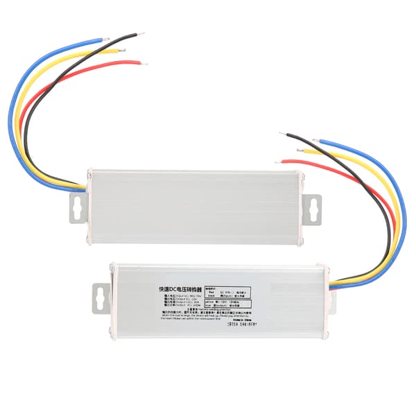 36-72V til 12V 20A 240W DC Step-Down Regulator Strømforsyningsmodul