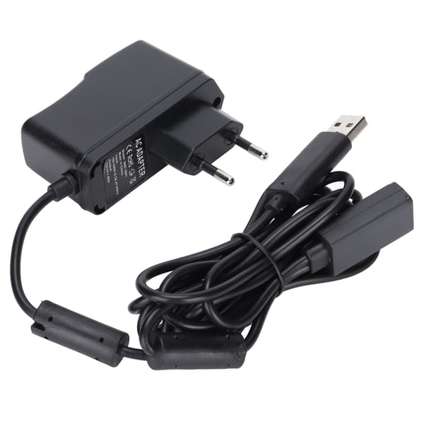 USB til AC-adapter Højfølsom AC-adapterkonverter Strømkabel til Xbox 360 Kinect-sensor EU-stik 100-240V