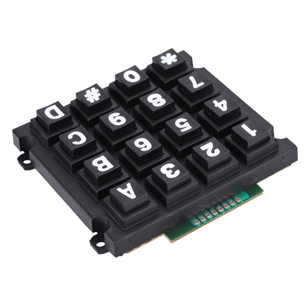Tangentbordsmoduler med 16 tangenter 4x4 tryckknappar Extern stor knappsats för MCU