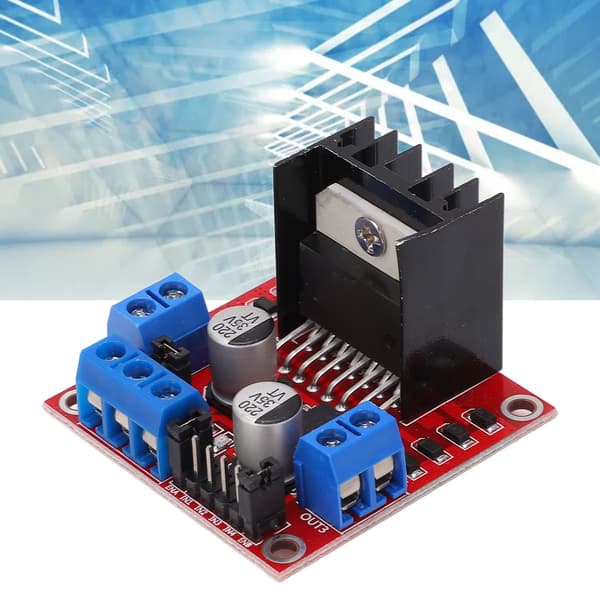 5 stk. L298N Dual H-Bridge Stepper Motor Driver Controller Board Modul