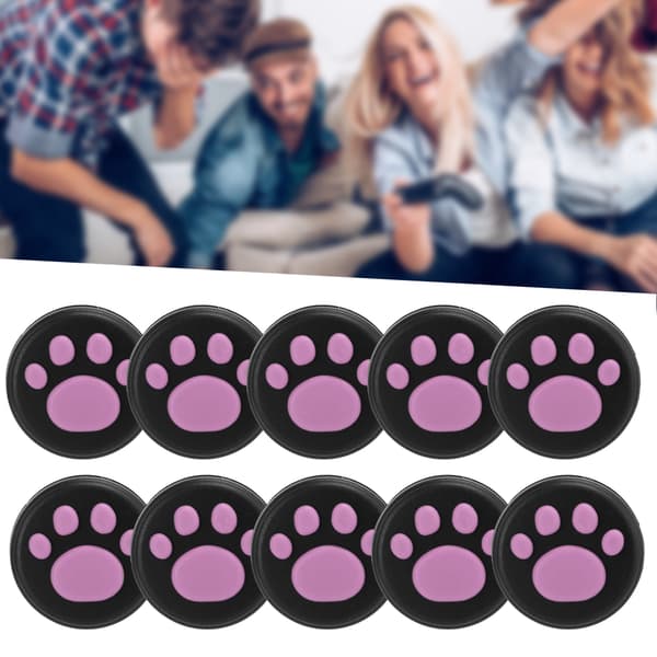 Kat pote tommelfingergreb dækker joystick rocker silikonehætte universel til Switch/Switch Lite