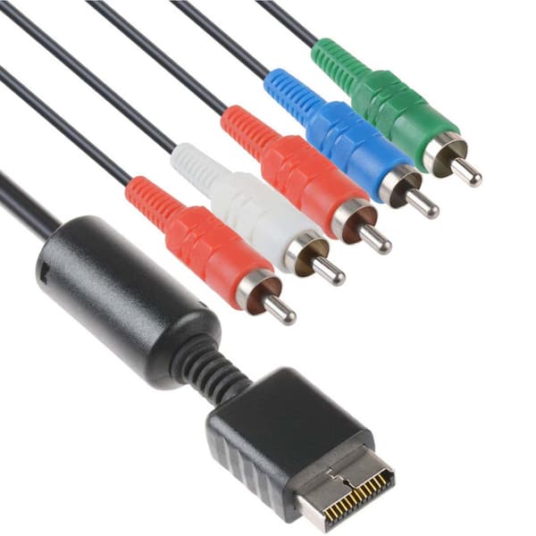 AV-komponentkabel Universal signalstörningsbeständig AV-kabel för PS2 för PS3-tillbehör